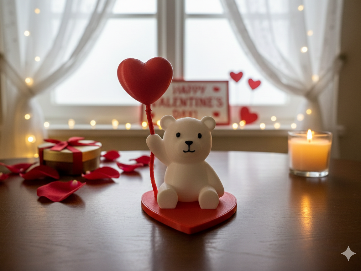 BALON TUTAN AYI HEDİYELİK