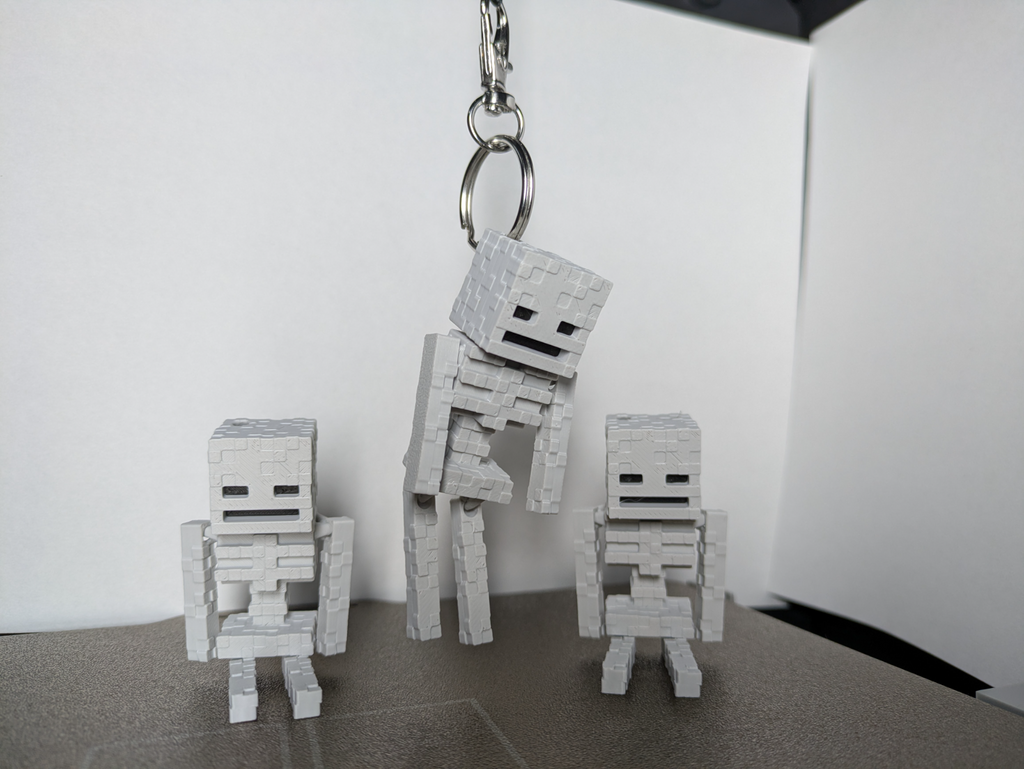 Minecraft İskelet 12'li Anahtarlık