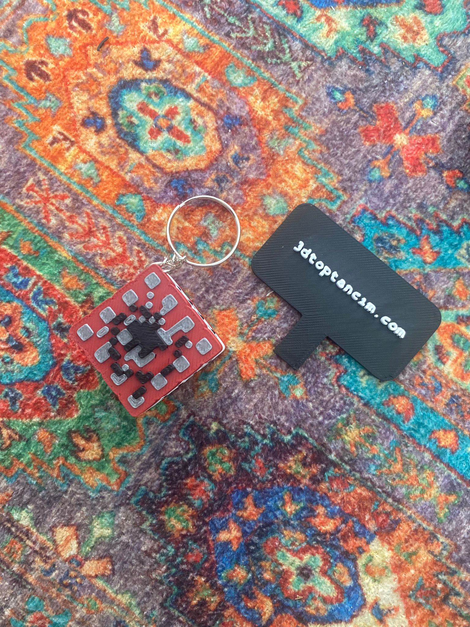 MİNECRAFT TNT ANAHTARLIK 12'Lİ