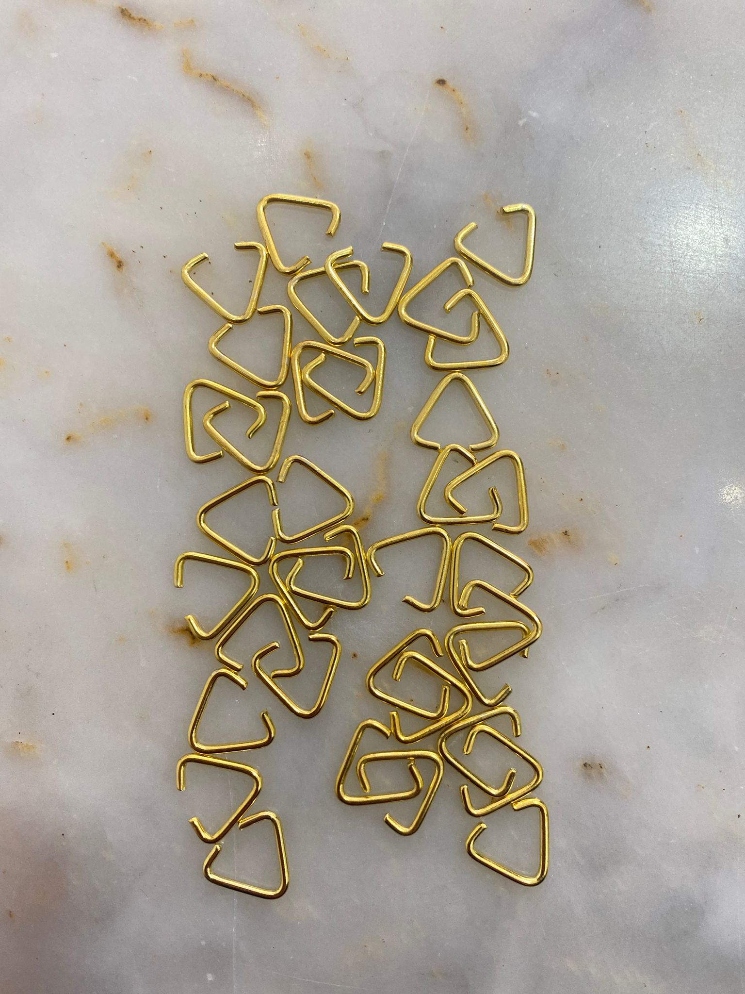 1.2mm SİLVER/GOLD ÜÇGEN KANCA