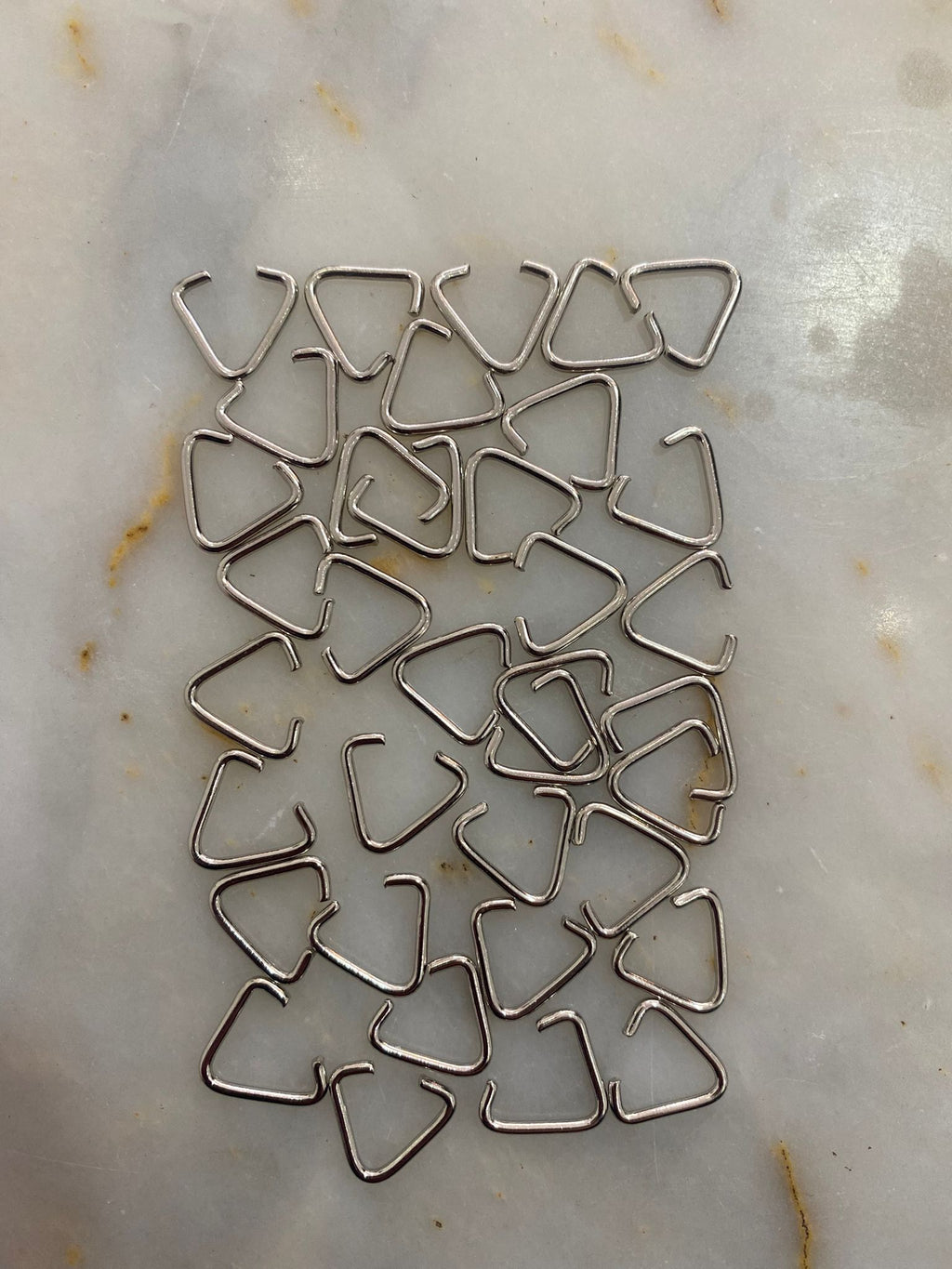 1.2mm SİLVER/GOLD ÜÇGEN KANCA