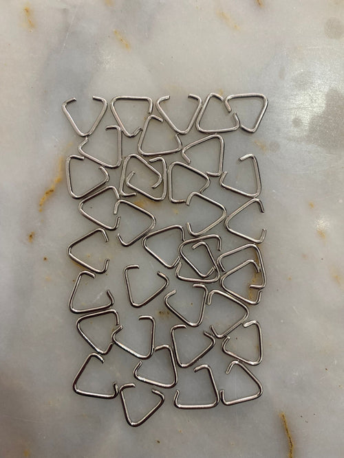 1.2mm SİLVER/GOLD ÜÇGEN KANCA