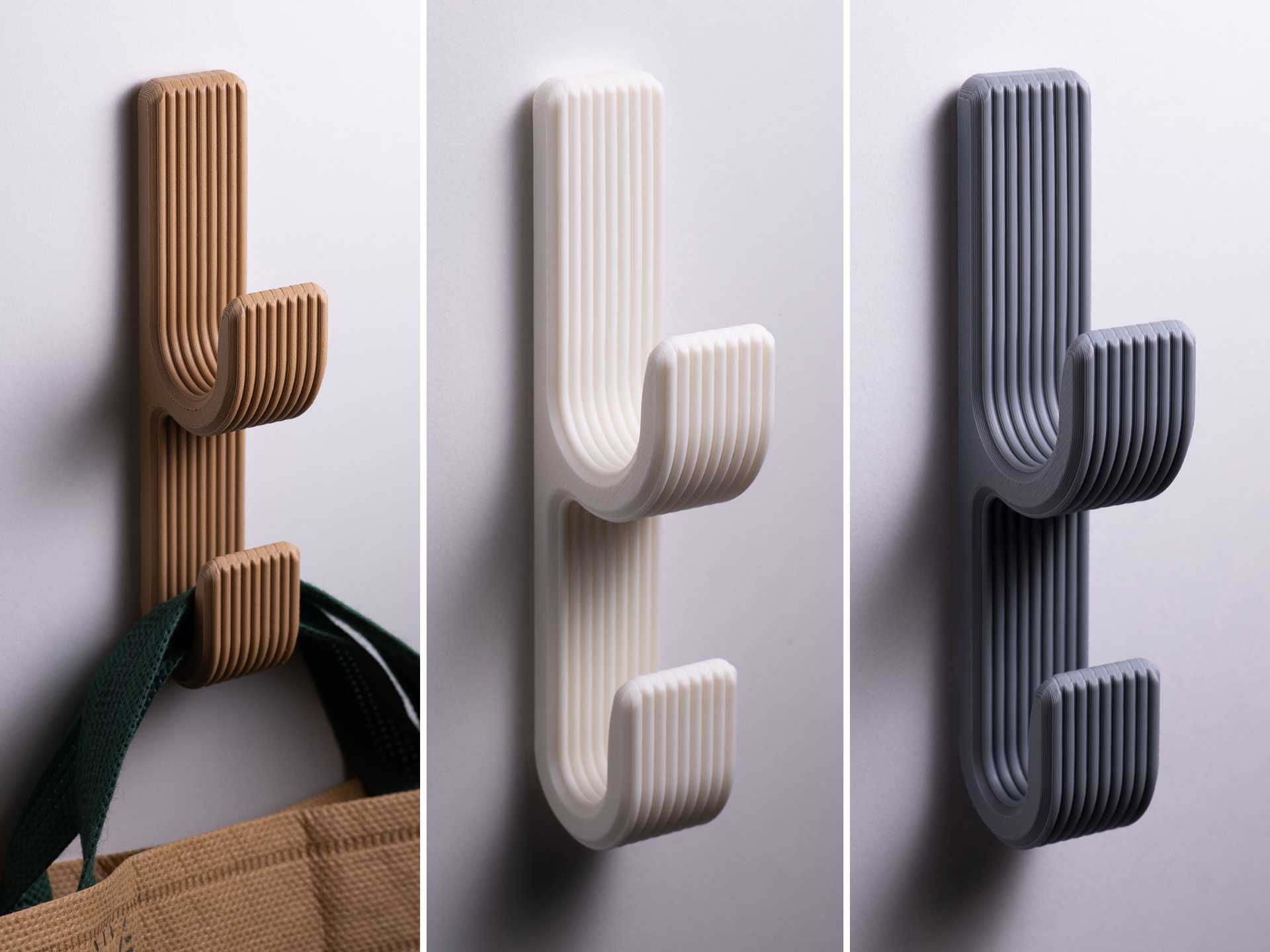 Çiftli Duvar Askılığı | Palto Askısı | Havlu Askısı