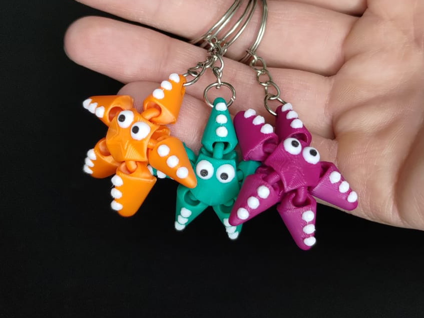 Hareketli Deniz Yıldızı 12'li