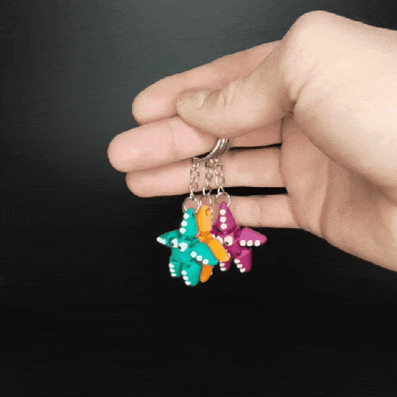 Hareketli Deniz Yıldızı 12'li