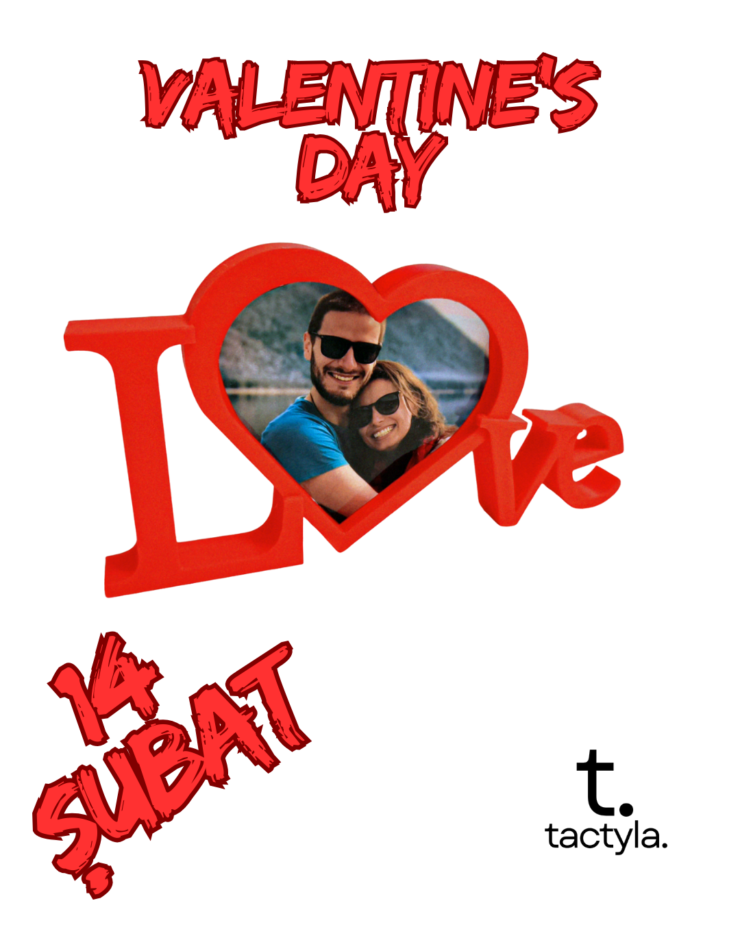 Love Yazılı Çerçeve