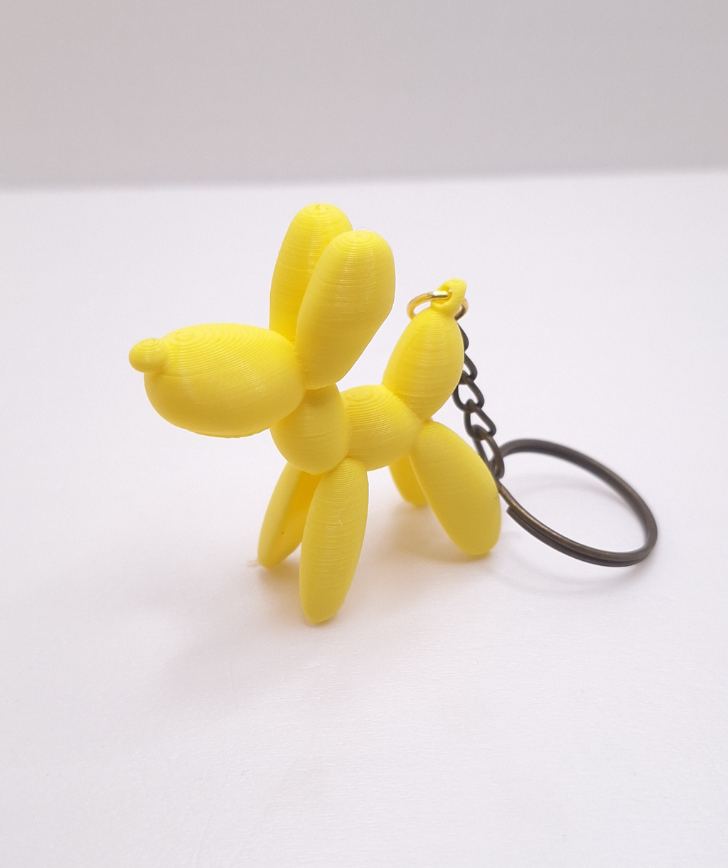 Balon Köpek Anahtarlık 12'li