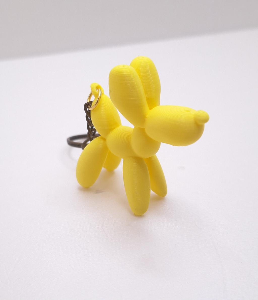 Balon Köpek Anahtarlık 12'li